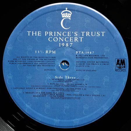 Various : The Prince's Trust Concert 1987 (2xLP)