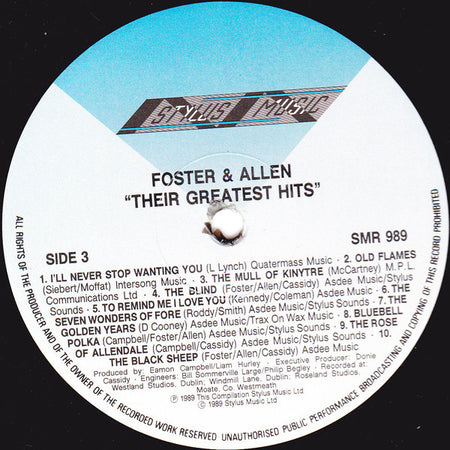 Foster & Allen : The Magic Of Foster & Allen - Their Greatest Hits (2xLP, Comp)
