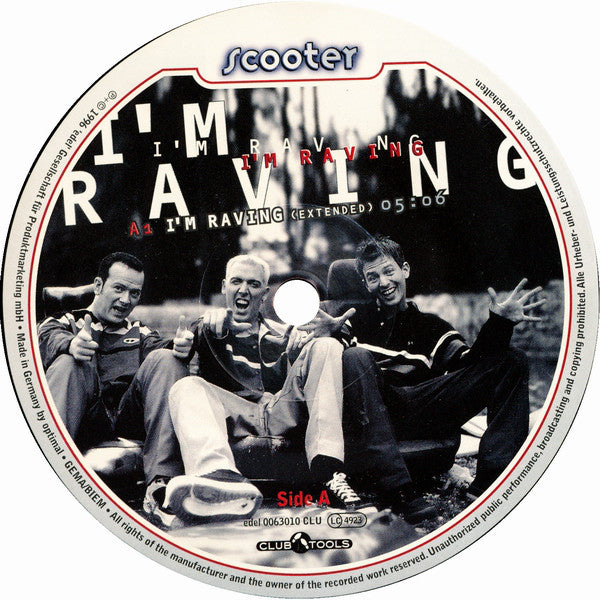 Scooter : I'm Raving (12")