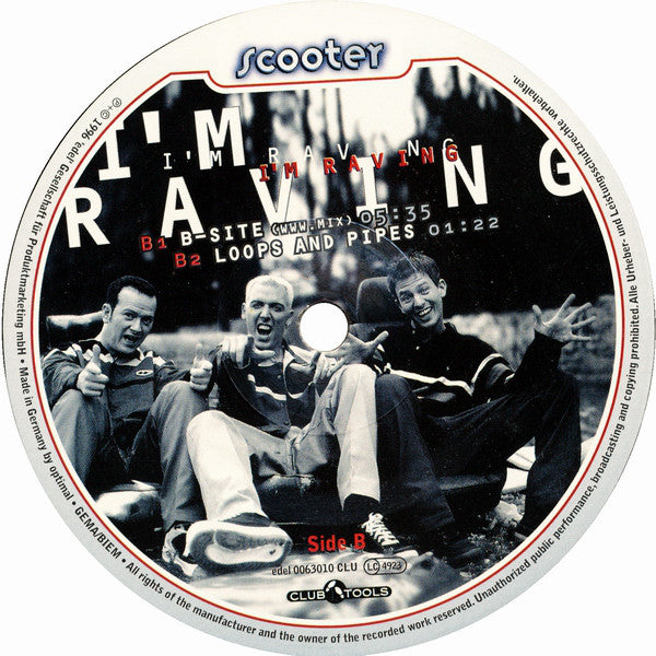Scooter : I'm Raving (12")