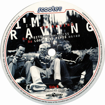 Scooter : I'm Raving (12")