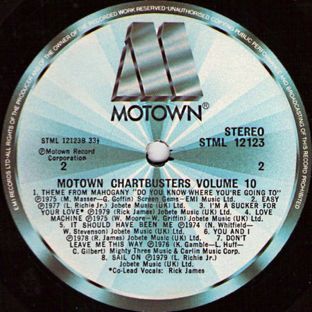 Various : Motown Chartbusters Vol.10 (LP, Album, Comp)