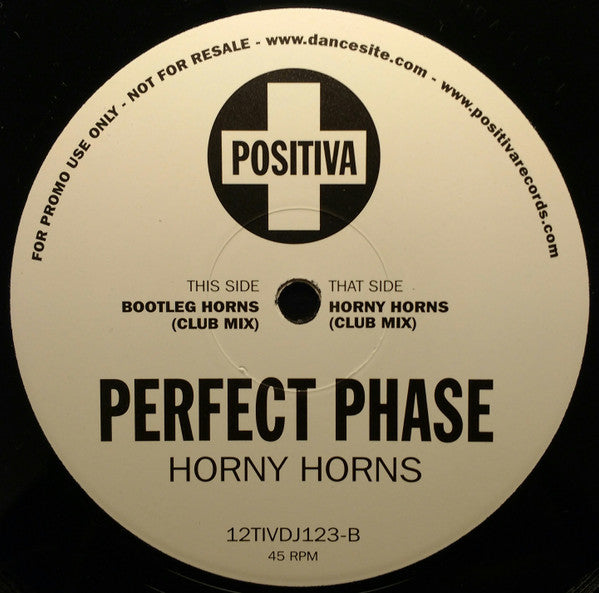 Perfect Phase : Horny Horns (12", Promo)