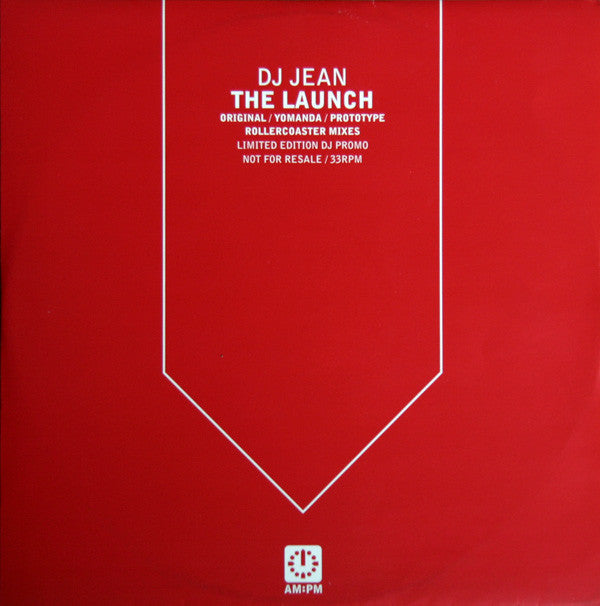 DJ Jean : The Launch (12", Promo)