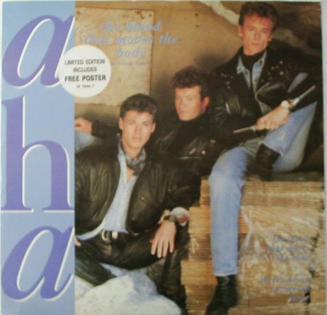 a-ha : The Blood That Moves The Body (12", Single, Ltd, Pos)