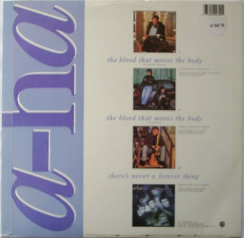 a-ha : The Blood That Moves The Body (12", Single, Ltd, Pos)