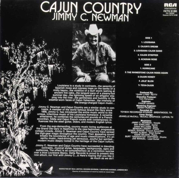 Jimmy C. Newman : Cajun Country (LP, Album)