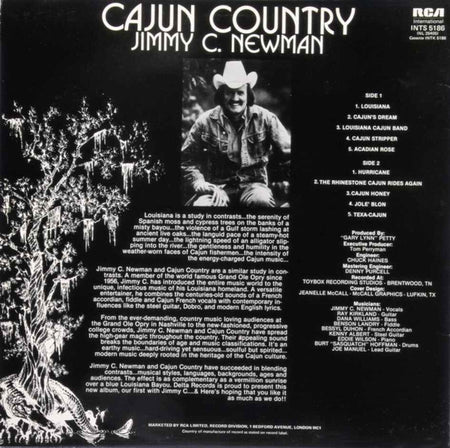 Jimmy C. Newman : Cajun Country (LP, Album)