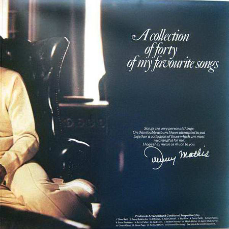 Johnny Mathis : The Mathis Collection (40 Of My Favourite Songs) (2xLP, Album, Comp)