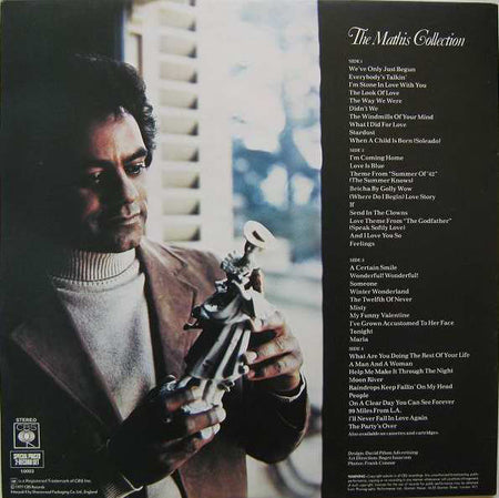 Johnny Mathis : The Mathis Collection (40 Of My Favourite Songs) (2xLP, Album, Comp)