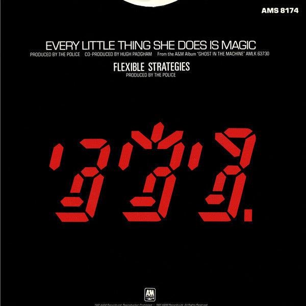 The Police : Every Little Thing She Does Is Magic (7", Single)
