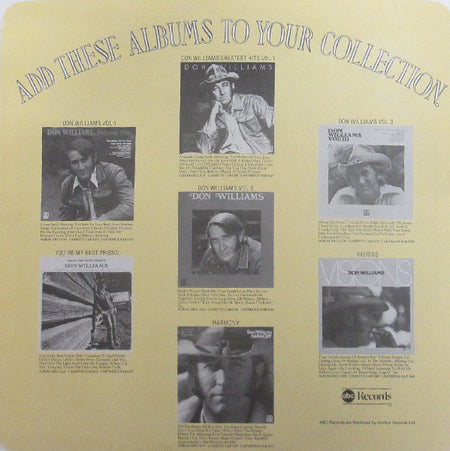 Don Williams (2) : Visions (LP, Album)