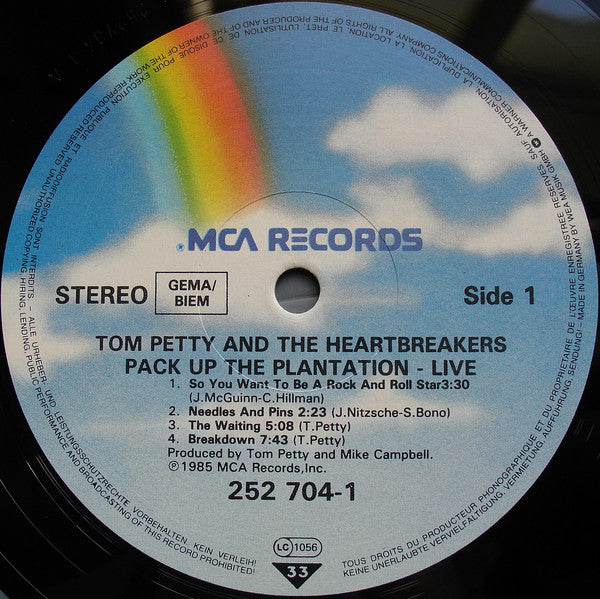 Tom Petty And The Heartbreakers : Pack Up The Plantation - Live ! (2xLP, Album)