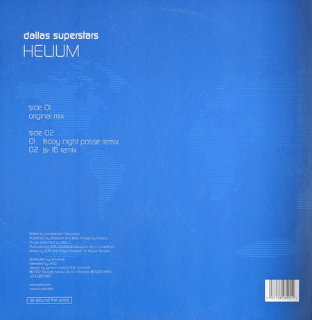 Dallas Superstars : Helium (12")