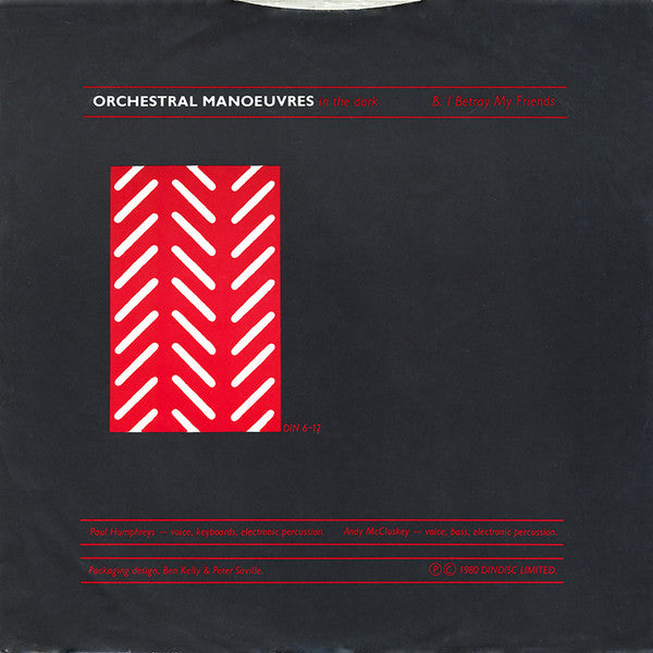 Orchestral Manoeuvres In The Dark : Red Frame/White Light (12", Single, Gre)