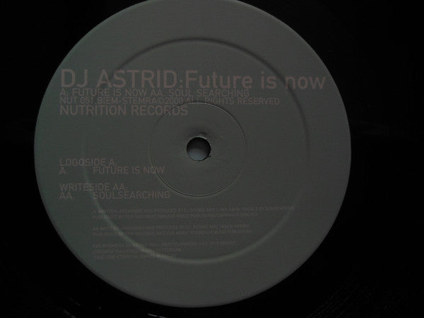DJ Astrid : Future Is Now (12")