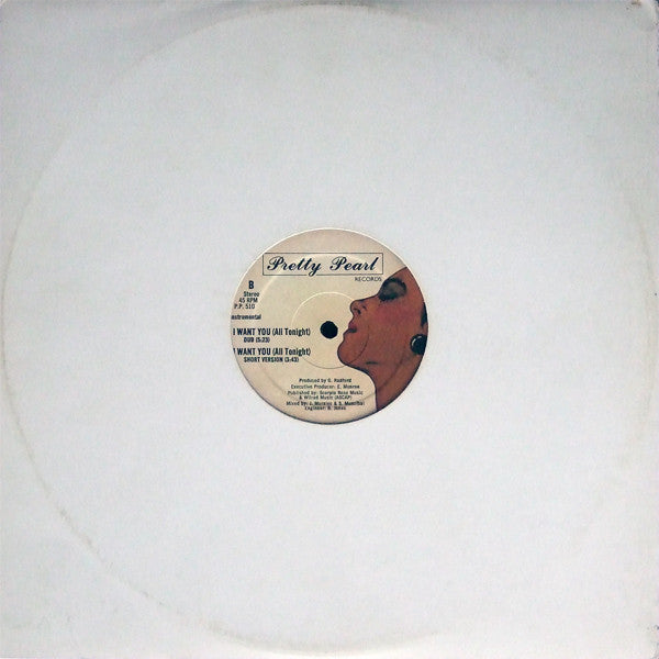 Curtis Hairston : I Want You (All Tonight) (12", RE)