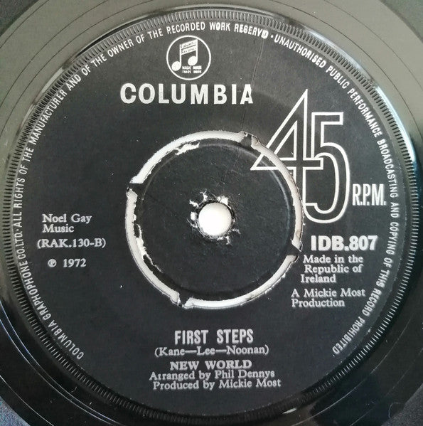 New World (3) : Sister Jane (7", Single)