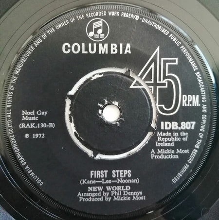 New World (3) : Sister Jane (7", Single)