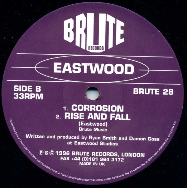 Eastwood : Eastwood EP (12", EP)
