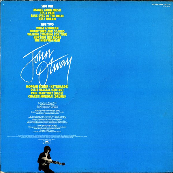 John Otway : Where Did I Go Right? (LP, Album)