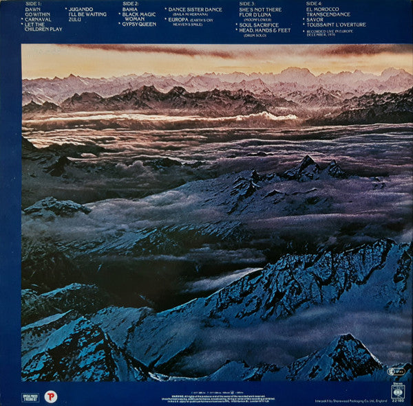 Santana : Moonflower (2xLP, Album, RE, Gat)