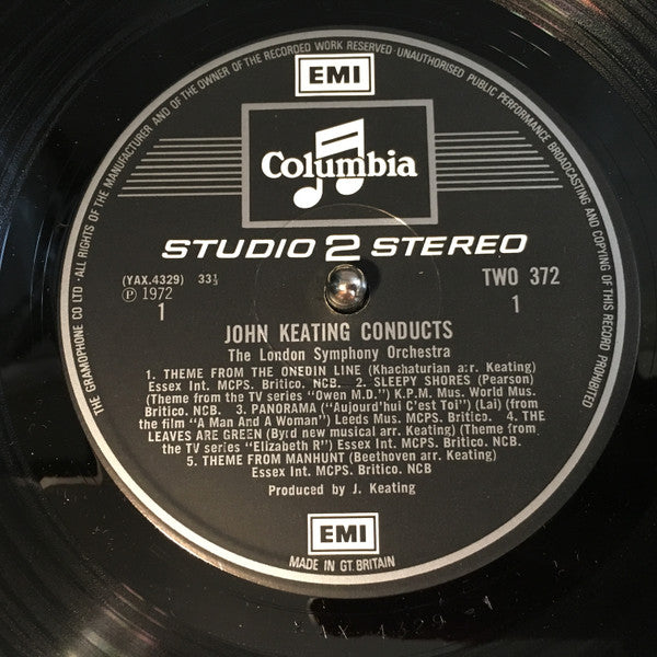 John Keating : John Keating Conducts The London Symphony Orchestra (LP, Album)