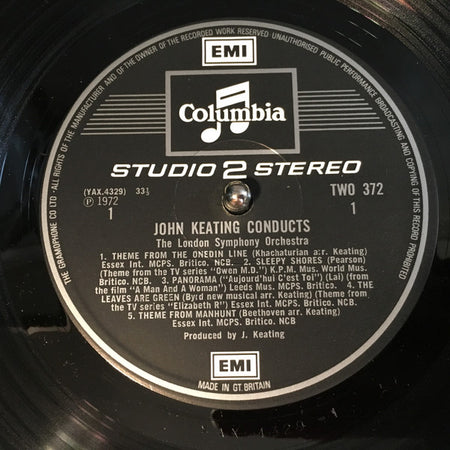 John Keating : John Keating Conducts The London Symphony Orchestra (LP, Album)