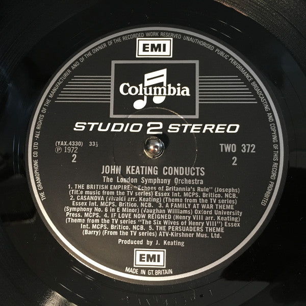 John Keating : John Keating Conducts The London Symphony Orchestra (LP, Album)