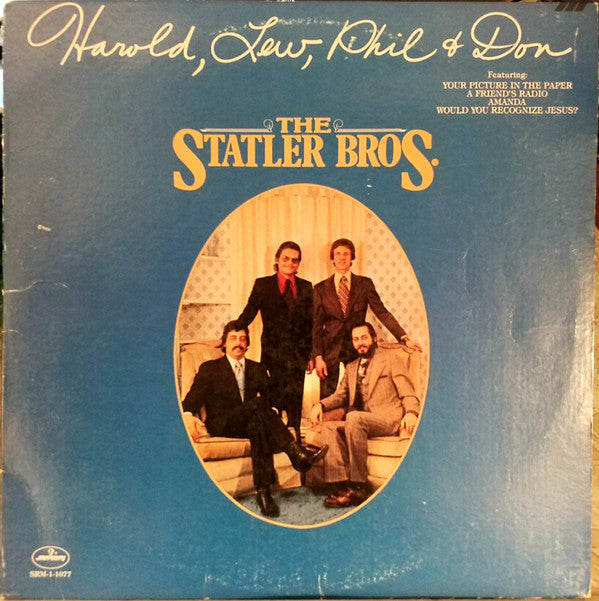 The Statler Brothers : Harold, Lew, Phil & Don (LP, Pit)