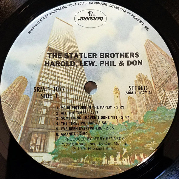 The Statler Brothers : Harold, Lew, Phil & Don (LP, Pit)