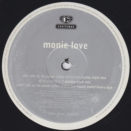 Monie Love : In A Word Or 2 / The Power (12", Ltd)