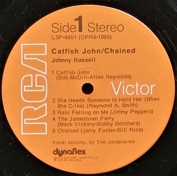 Johnny Russell (2) : Catfish John/Chained (LP, Album, Ind)