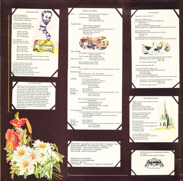 Genesis : Nursery Cryme (LP, Album, RE, Sma)