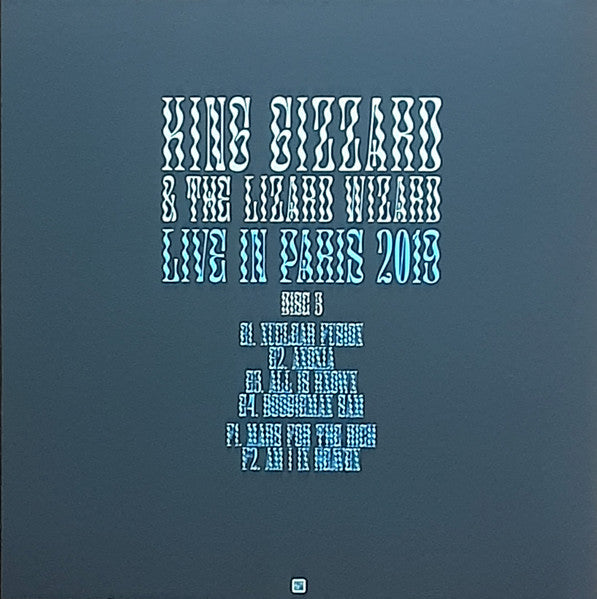 King Gizzard & The Lizard Wizard* : Live In Paris 2019 (3xLP, MP, RM, 180 + Box, Ltd)