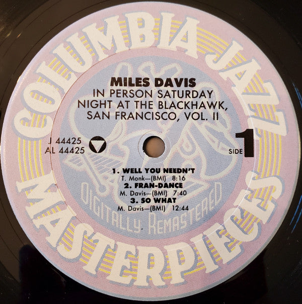 Miles Davis : In Person, Saturday Night At The Blackhawk, San Francisco, Volume 2 (LP, Album, RE, RM)