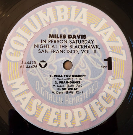 Miles Davis : In Person, Saturday Night At The Blackhawk, San Francisco, Volume 2 (LP, Album, RE, RM)
