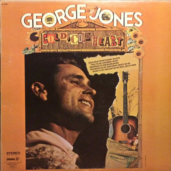 George Jones (2) : Cold, Cold Heart (LP, Comp)