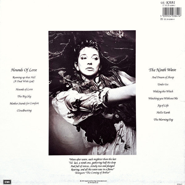 Kate Bush : Hounds Of Love (LP, Album, Tow)