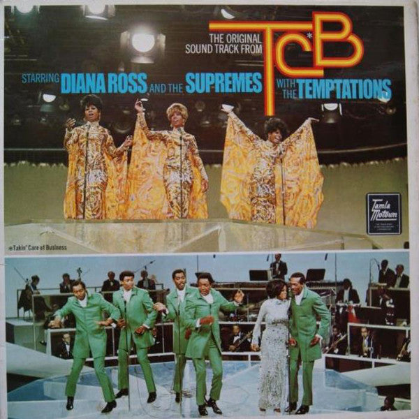 Diana Ross And The Supremes* With The Temptations : (The Original Soundtrack From) TCB (LP, Album, Mono)