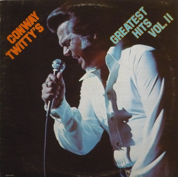 Conway Twitty : Conway Twitty's Greatest Hits Vol. II (LP, Comp)