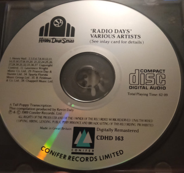 Various : Radio Days (CD, Comp)
