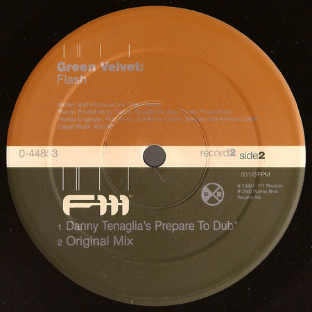 Green Velvet : Flash (Remixes) (2x12")