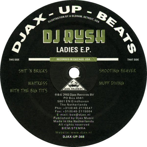 DJ Rush : Ladies EP (12", EP)