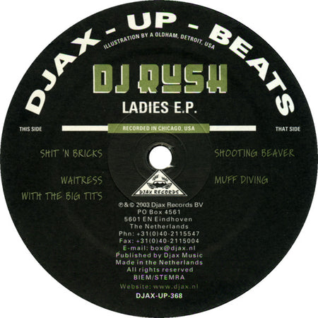 DJ Rush : Ladies EP (12", EP)