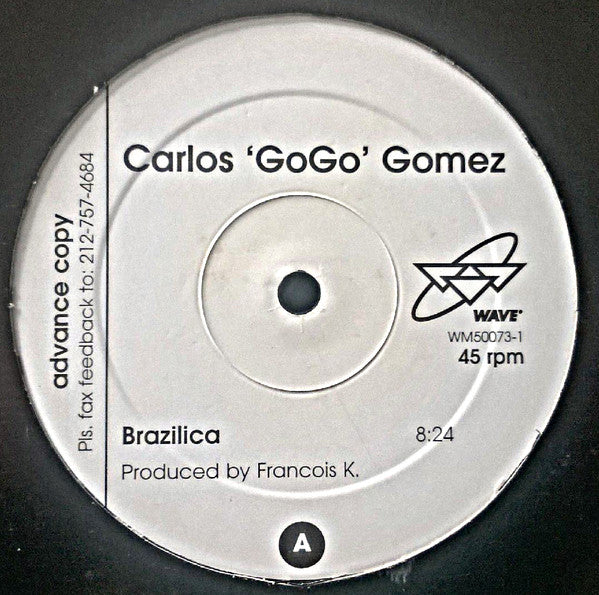 Carlos Gomez : Brazilica (12", Promo)