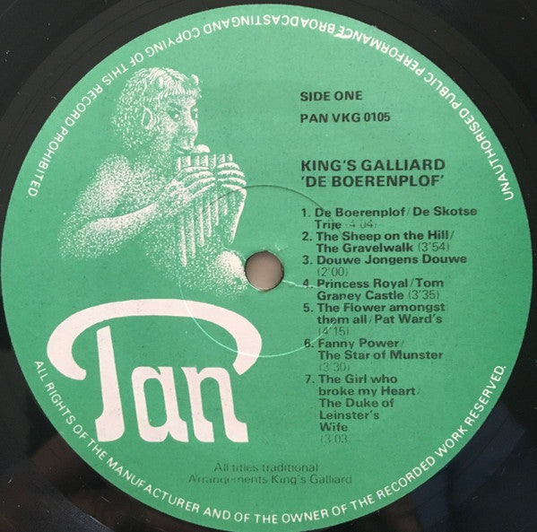 King's Galliard : De Boerenplof (LP)