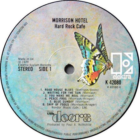 The Doors : Morrison Hotel (LP, Album, RE, Gat)