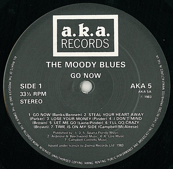 The Moody Blues : Go Now (LP, Comp)