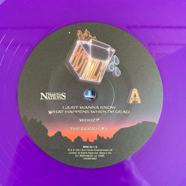 Hot Milk : I Just Wanna Know What Happens When I'm Dead (12", EP, Pur)